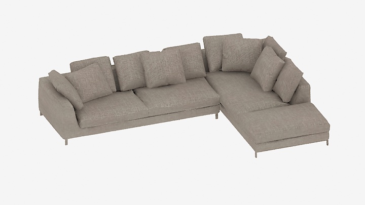 渲染模型_沙发4541