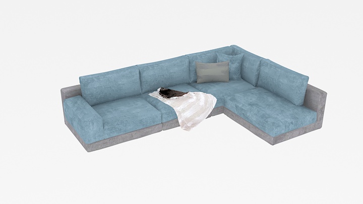 渲染模型_沙发4551