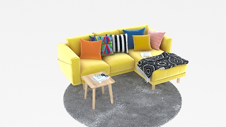 渲染模型_沙发4578