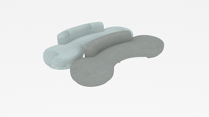 渲染模型_沙发4637