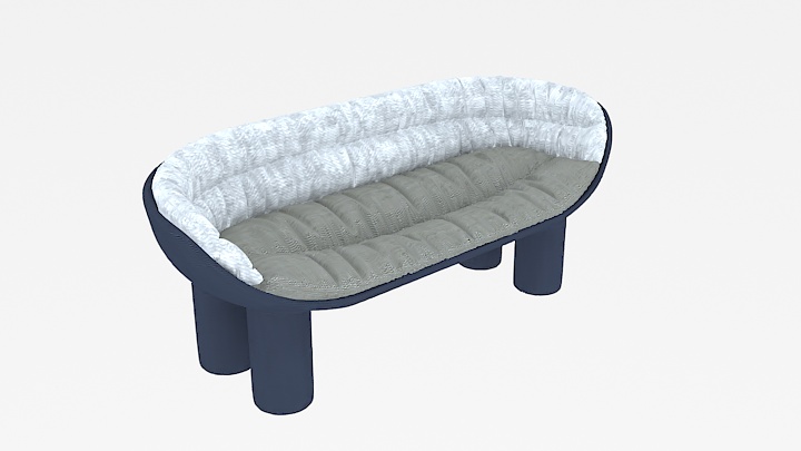 渲染模型_沙发4641