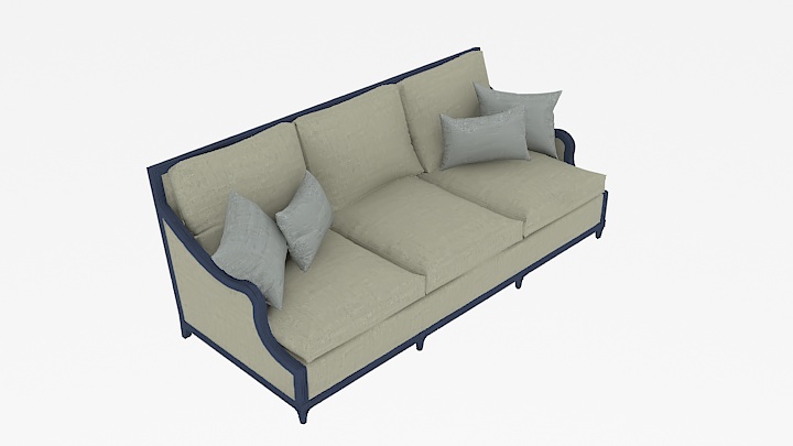 渲染模型_沙发4643