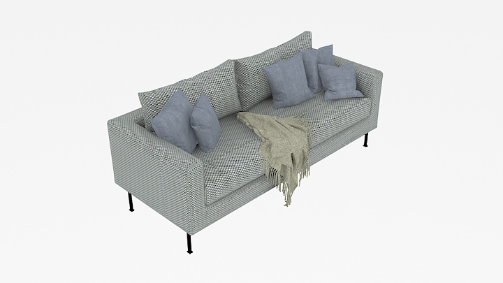 渲染模型_沙发4645