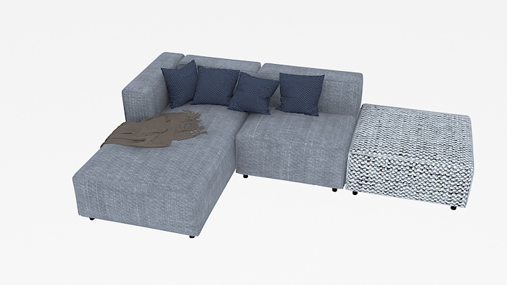 渲染模型_沙发4656