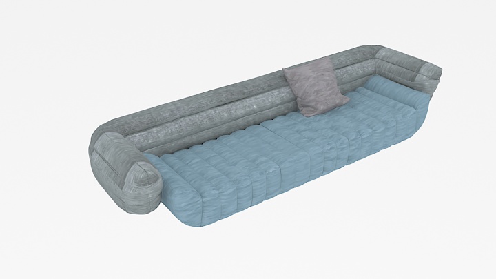 渲染模型_沙发4666