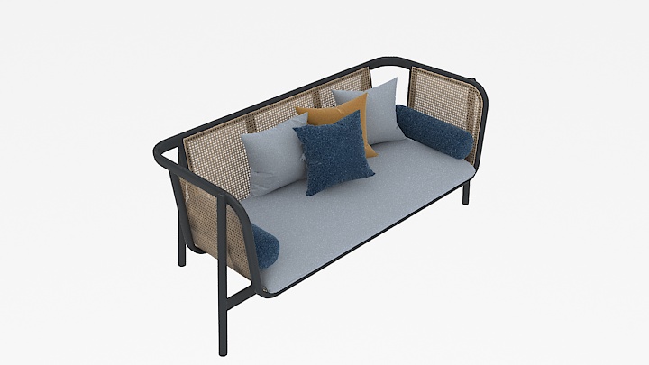 渲染模型_沙发4669