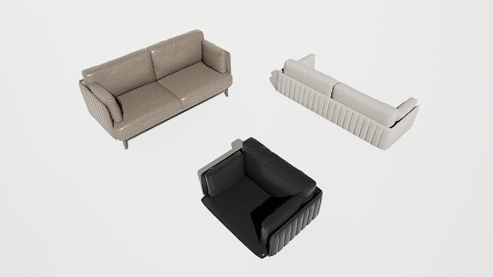 渲染模型_沙发4704