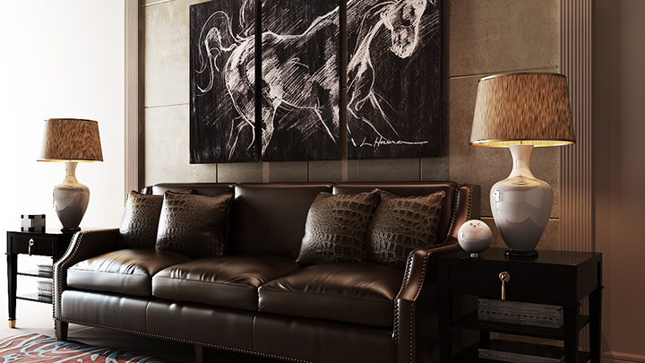 渲染模型_沙发4718