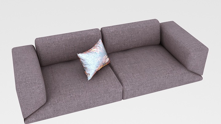 渲染模型_沙发4746