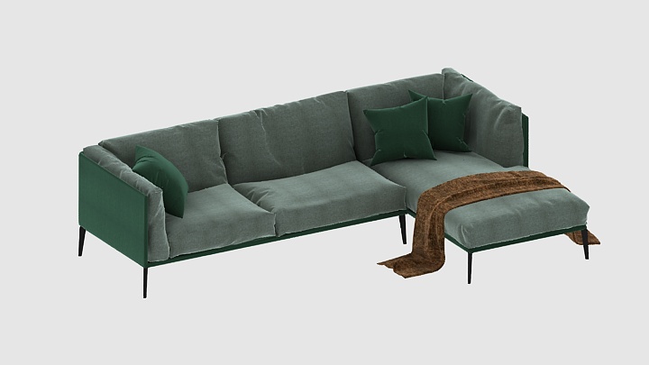 渲染模型_沙发4753