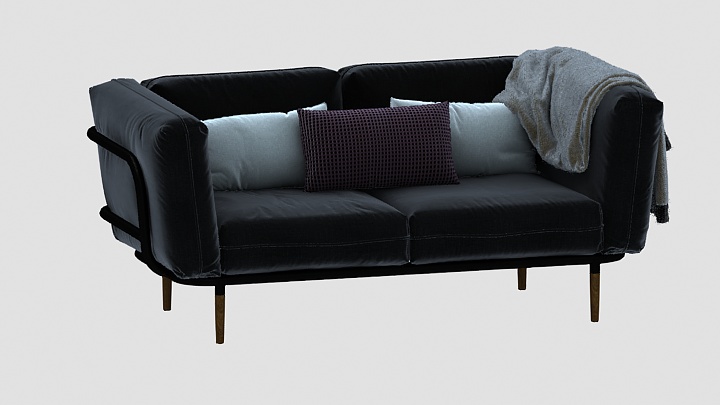 渲染模型_沙发4778