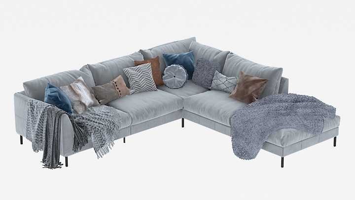 渲染模型_沙发4812