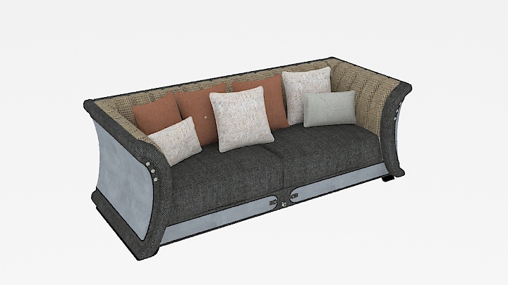 渲染模型_沙发4838