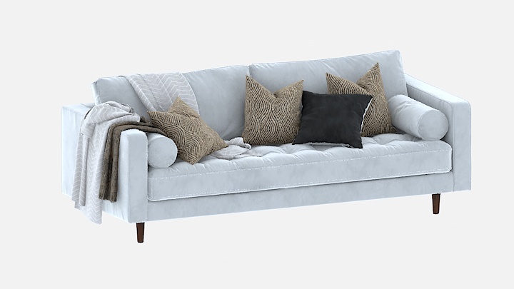 渲染模型_沙发4855