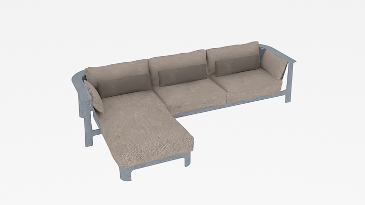 渲染模型_沙发4874