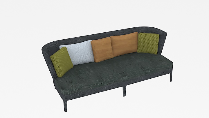 渲染模型_沙发4875