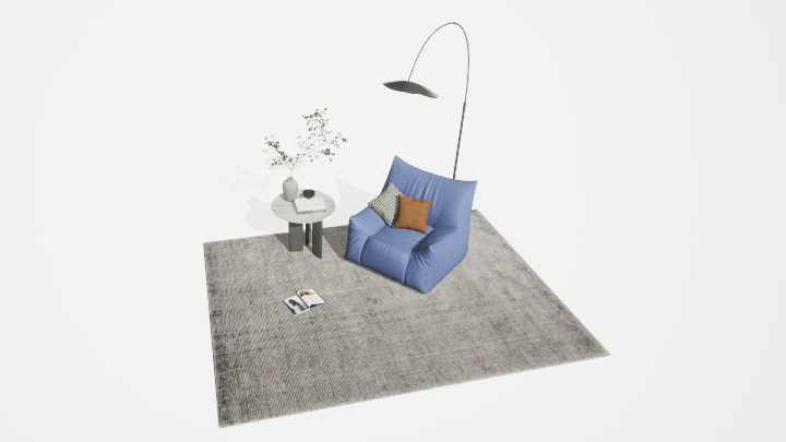 渲染模型_沙发4893