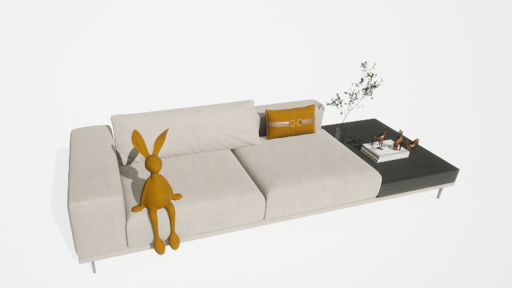 渲染模型_沙发4899