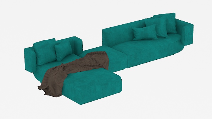 渲染模型_沙发4903