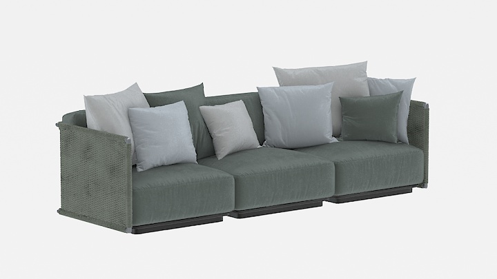 渲染模型_沙发4925