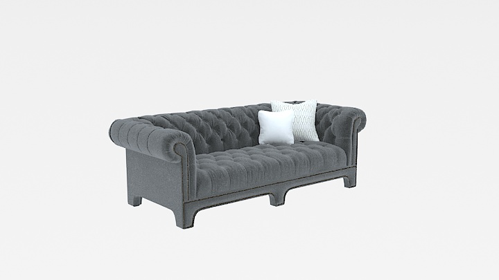 渲染模型_沙发4954