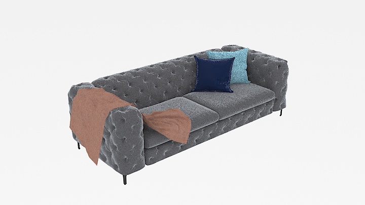 渲染模型_沙发4956