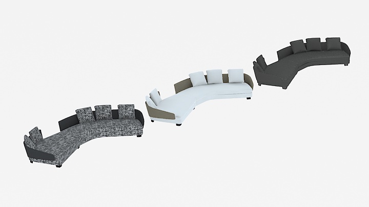 渲染模型_沙发4957