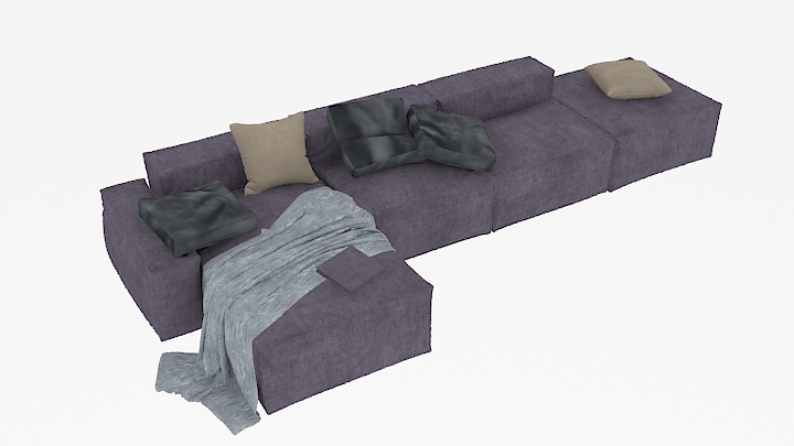 渲染模型_沙发4971