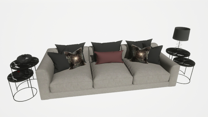 渲染模型_沙发4994