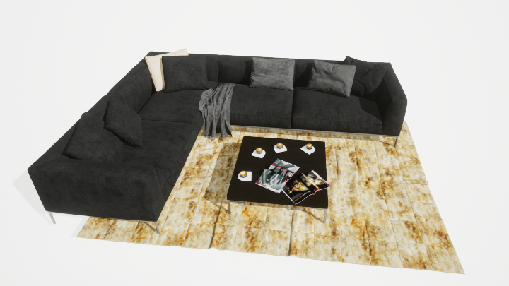 渲染模型_沙发4995