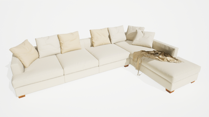 渲染模型_沙发4997