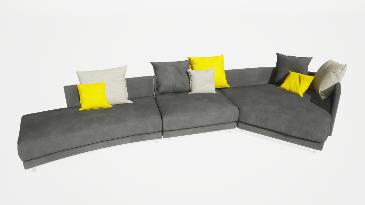 渲染模型_沙发4998