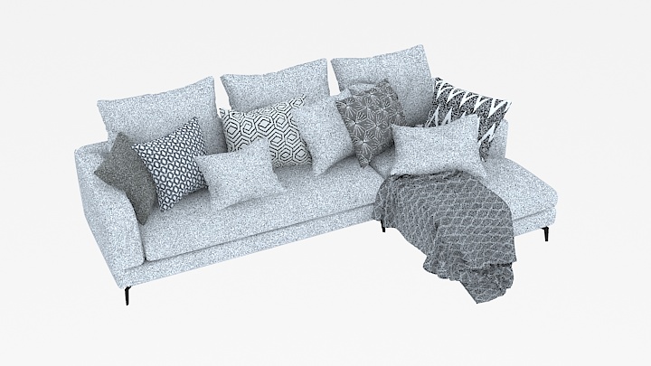 渲染模型_沙发5099