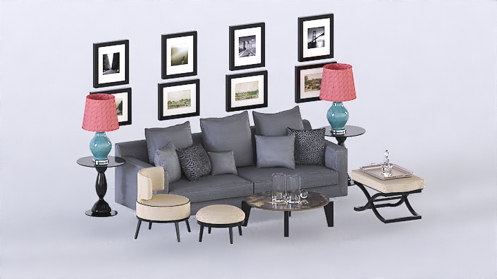 渲染模型_沙发5153