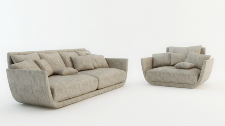 渲染模型_沙发5176