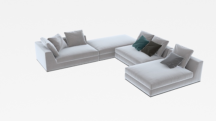 渲染模型_沙发5190