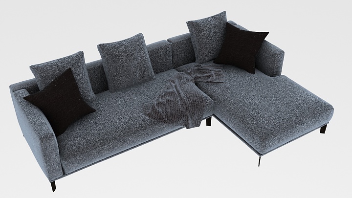 渲染模型_沙发5199