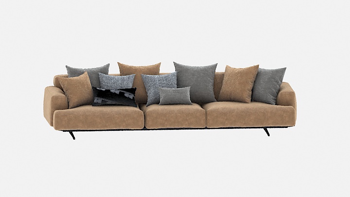 渲染模型_沙发5208