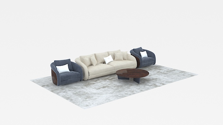 渲染模型_沙发5220