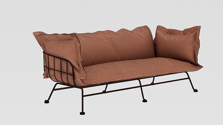 渲染模型_沙发5230