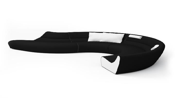 渲染模型_沙发套装005