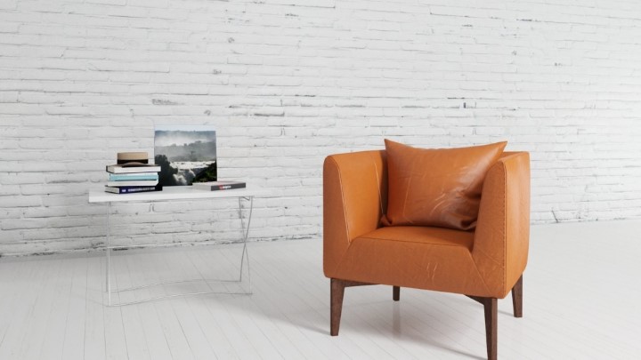 渲染模型_沙发家具组合004