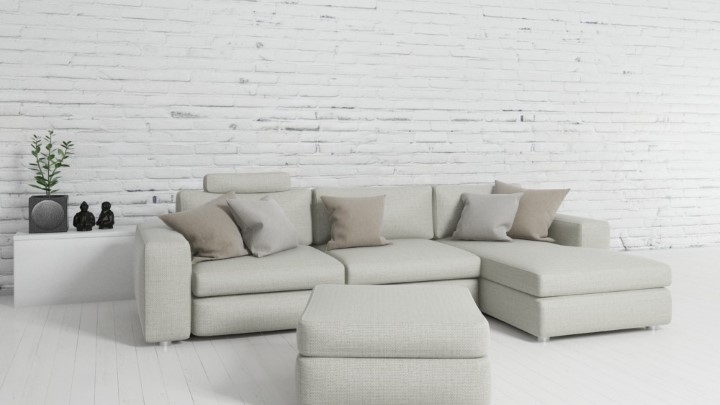 渲染模型_沙发家具组合011