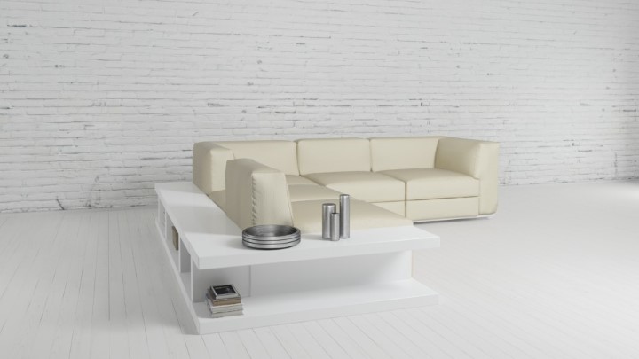 渲染模型_沙发家具组合026