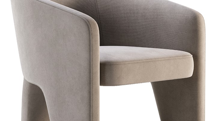 渲染模型_沙发椅081