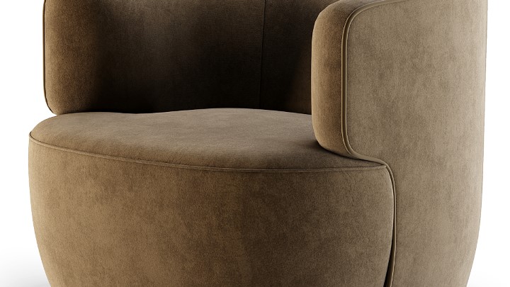 渲染模型_沙发椅082