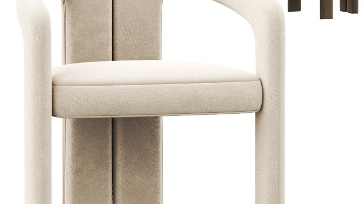 渲染模型_沙发椅083