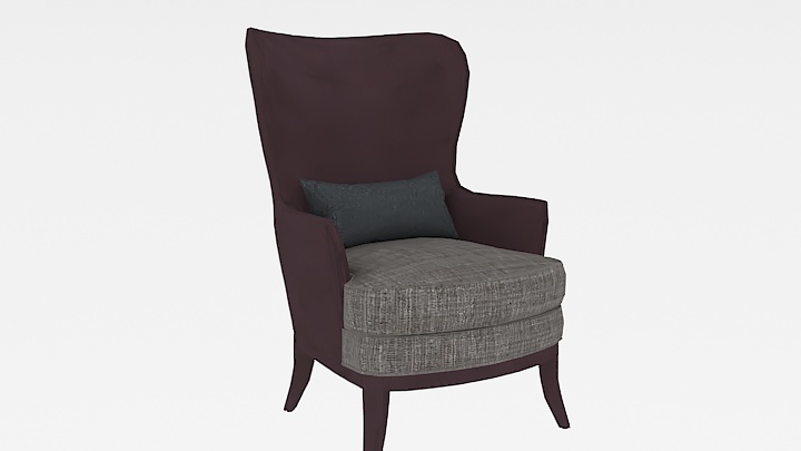 渲染模型_沙发椅103