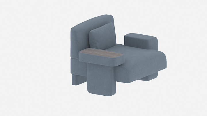 渲染模型_沙发椅119