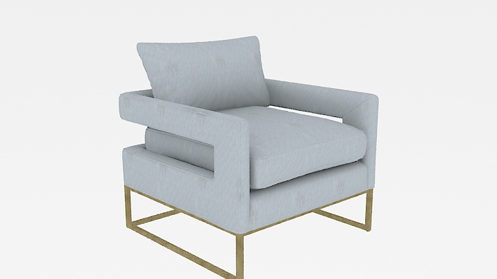 渲染模型_沙发椅121